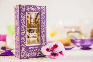 5 ml. Perfume Oil in Hand-Blown Glass Bottles