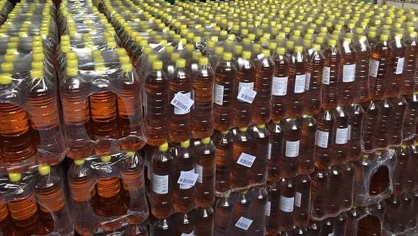 Сырое подсолнечное масло