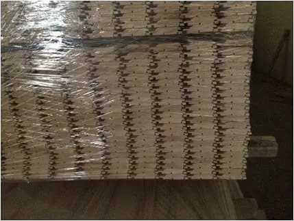 Липовая вагонка слитная 1 сорт из России в Индию