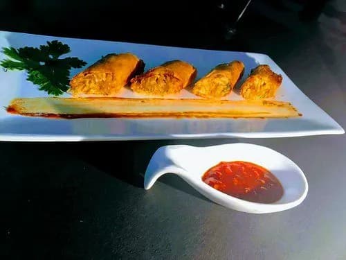 Весенние рулетики из замороженных овощей