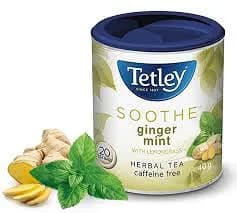 TETLEY GINGER &amp; MINT
