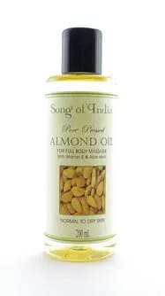 200 ml. Almond Pure Pressed Base Oil with Vitamin - E &amp; Aloe Vera