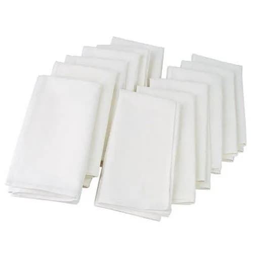 Белая хлопчатобумажная ткань