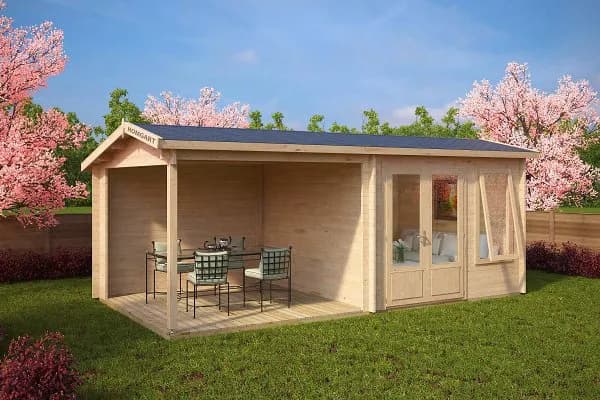 Classic cabin with terrace NORA D