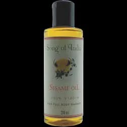 200 ml. Sesame Virgin Base Oil in Round Bottles