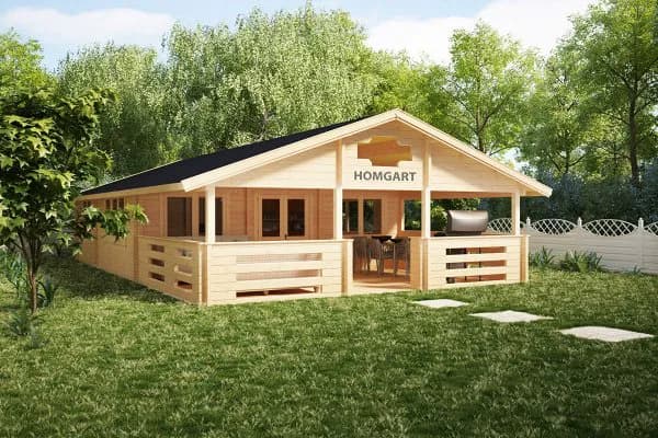 House with veranda HOLIDAY F