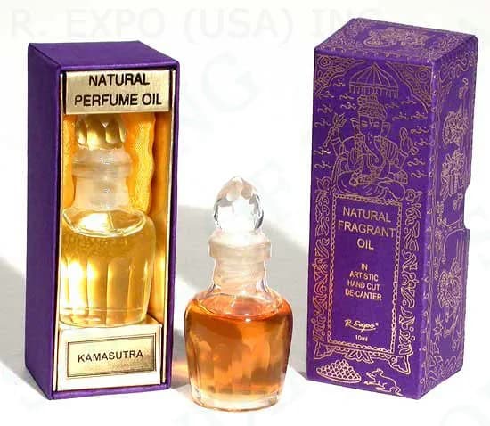 10 ml. Perfume Oil in Hand Carved Glass Decanter
