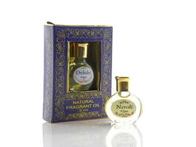 3 ml. Perfume Oil in Oval Orb Glass Bottles