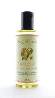 200 ml. Apricot Extra Enriched Base Oil in Round Bottles