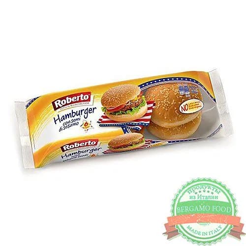 Гамбургер булочки с кунжутом Роберто