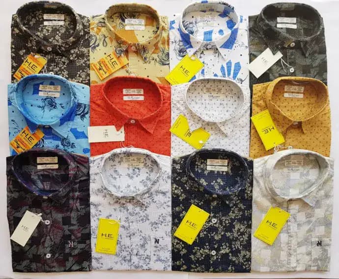 Рубашки H.E Mango