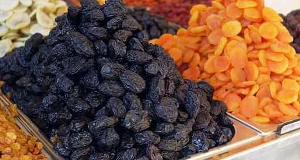 Cухофрукты из Индии
