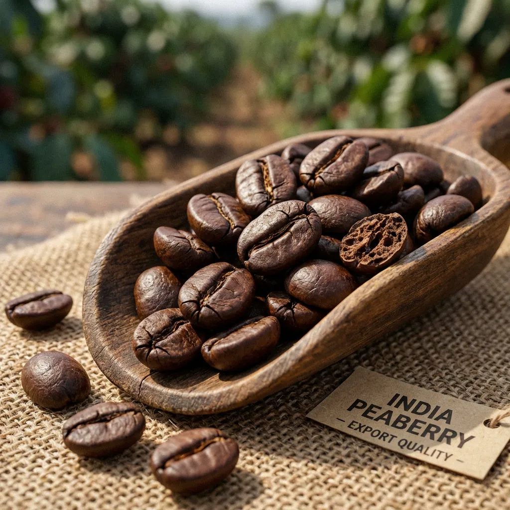 Фото индийских кофейных зерен